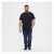 North Latitude T-Shirt O-Neck Black - T-shirts - Grote Maten T-shirts Heren
