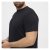 North Latitude T-Shirt O-Neck Black - T-shirts - Grote Maten T-shirts Heren