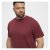North Latitude T-Shirt O-Neck Bordeaux - T-shirts - Grote Maten T-shirts Heren