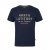 North Latitude Logo T-Shirt Navy - T-shirts - Grote Maten T-shirts Heren