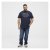 North Latitude Logo T-Shirt Navy - T-shirts - Grote Maten T-shirts Heren