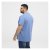 North Latitude Denim Printed Logo T-Shirt Dusty Blue - T-shirts - Grote Maten T-shirts Heren