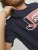 Jack & Jones Logan T-Shirt Navy - T-shirts - Grote Maten T-shirts Heren