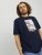 Jack & Jones Copenhagen Photo T-Shirt Navy - T-shirts - Grote Maten T-shirts Heren