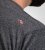 D555 Coalville T-Shirt Skulls with Colored Drips Navy Twist - T-shirts - Grote Maten T-shirts Heren