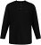 JP1880 Henley T-Shirt Long Sleeve Black TALL - HERENKLEDING MT-6XLT - Tall Kleding Heren
