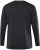 JP1880 T-Shirt Henley Long Sleeve Black TALL - HERENKLEDING MT-6XLT - Tall Kleding Heren