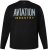 JP1880 T-Shirt Long Sleeve Aviation Black TALL - HERENKLEDING MT-6XLT - Tall Kleding Heren