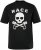 JP1880 T-Shirt Short Sleeve Skull Race Black - T-shirts - Grote Maten T-shirts Heren