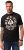 JP1880 T-Shirt 2-Pack Wild West Black And White - T-shirts - Grote Maten T-shirts Heren