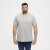 North Latitude T-Shirt O-Neck Grey Melange TALL - TALL T-shirts - TALL T-Shirts Heren