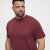 North Latitude T-Shirt O-Neck Bordeaux TALL - TALL T-shirts - TALL T-Shirts Heren
