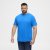 North Latitude T-Shirt O-Neck Cobolt Blue TALL - TALL T-shirts - TALL T-Shirts Heren