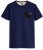 Motley Denim Milan T-shirt Marineblauw - T-shirts - Grote Maten T-shirts Heren