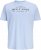 Jack & Jones Kevin T-Shirt Blauw - T-shirts - Grote Maten T-shirts Heren