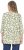Ulla Popken Scribble Print Square Neck 3/4 Sleeve Tee Sage Green - Bedrukte T-shirts voor dames - 