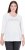 Ulla Popken SPRING Studded 3/4 Sleeve Tee Off-White - T-shirts - 