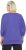 Ulla Popken Quick Drying Batwing Sleeve Tee Blueberry - Bedrukte T-shirts voor dames - 