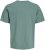 Jack & Jones College Logo Crew Neck T-Shirt Turquoise - T-shirts - Grote Maten T-shirts Heren