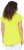 Ulla Popken Half-Sleeve A-line V-Neck Boat Pattern T-Shirt Lime - Bedrukte T-shirts voor dames - 