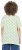 Ulla Popken Palm Tree Print Pointed Hem Tee Lett Lime - Bedrukte T-shirts voor dames - 