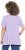 Ulla Popken Palm Tree Print Pointed Hem Tee Lavender - Bedrukte T-shirts voor dames - 