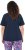Ulla Popken Shell Picker Club Short Sleeve Graphic Tee Navy - Bedrukte T-shirts voor dames - 
