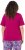 Ulla Popken Shell Picker Club Short Sleeve Graphic Tee Magnolia Red - Bedrukte T-shirts voor dames - 