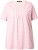 Ulla Popken Cactus Print Short Sleeve V-Neck Tee Pink - Bedrukte T-shirts voor dames - 