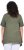 Ulla Popken Sunset Lettering Short Sleeve Graphic Tee Olive - Bedrukte T-shirts voor dames - 