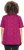 Ulla Popken Snake Print V-Neck Tee Magnolia Red - Bedrukte T-shirts voor dames - 