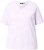 Ulla Popken Abstract Animal Print Short Sleeve Tee Lavender - Bedrukte T-shirts voor dames - 
