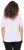 Ulla Popken Abstract Animal Print Short Sleeve Tee Lavender - Bedrukte T-shirts voor dames - 