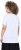 Ulla Popken Bow Short Sleeve Graphic Tee Snow White - Bedrukte T-shirts voor dames - 