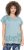 Ulla Popken Textured Paisley Motif Cap Sleeve Tee Light Moss Green - Bedrukte T-shirts voor dames - 