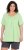 Ulla Popken Essential Front Pleat Tee Light Green - T-shirts - 