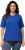 Ulla Popken Piping Accent Functional UVP 50+ Stretch Knit Top Royal Blue - T-shirts - 