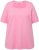 Ulla Popken Essential Square Neck Stretch Tee Light Pink - T-shirts - 