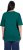 Ulla Popken Basic Round Neck Short Sleeve Relaxed Fit T-Shirt Teal Green - T-shirts - 