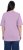 Ulla Popken Basic Round Neck Short Sleeve Relaxed Fit T-Shirt Lavender Pink - T-shirts - 