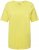 Ulla Popken Essential Round Neck Stretch Tee Lemon Yellow - T-shirts - 