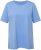 Ulla Popken Essential Round Neck Stretch Tee Cloud Blue - T-shirts - 
