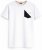 Motley Denim Milan T-shirt Wit - T-shirts - Grote Maten T-shirts Heren