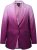 Ulla Popken Blazer Met Kleurverloop Berry - Blazers - 