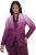 Ulla Popken Blazer Met Kleurverloop Berry - Blazers - 