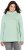 Ulla Popken Ribbon Detail Turtleneck Sweatshirt Mint Green - Sweaters & hoodies - 