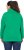 Ulla Popken HELLO Classic Fit Stand-Up Collar Sweatshirt Emerald Green - Sweaters & hoodies - 