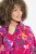 Ulla Popken Ribbon Print Turtleneck Sweatshirt Cherry Red - Sweaters & hoodies - Warme Sweatshirts, Hoodies & Truien