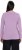Ulla Popken Basic Round Neck Long Sleeve Slim Fit Cotton Tee Lavender - T-shirts - 