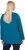 Ulla Popken Fawn Long Sleeve Graphic Tee Teal - Bedrukte T-shirts voor dames - 